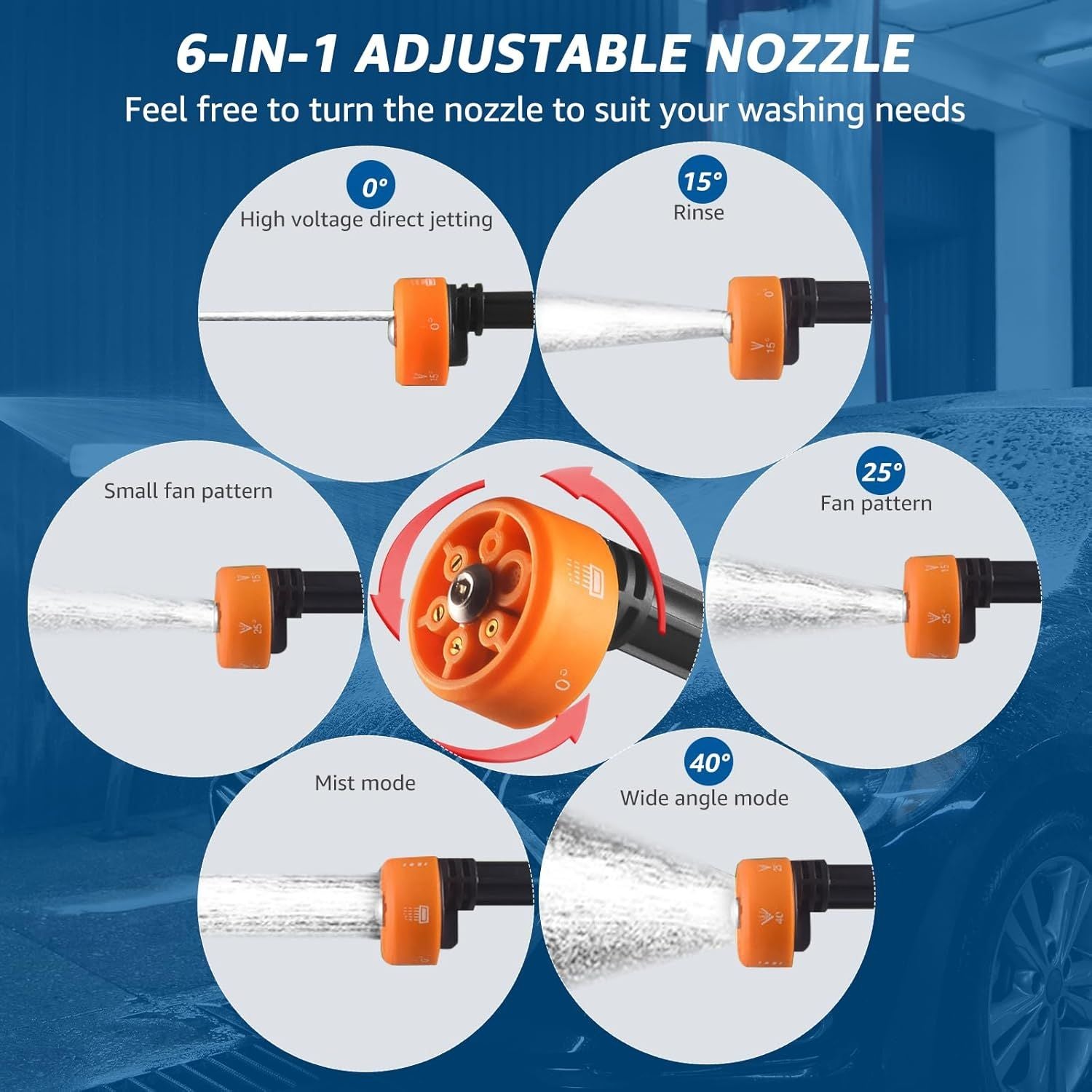 High Pressure Water CLEANING GUN - Arabinox