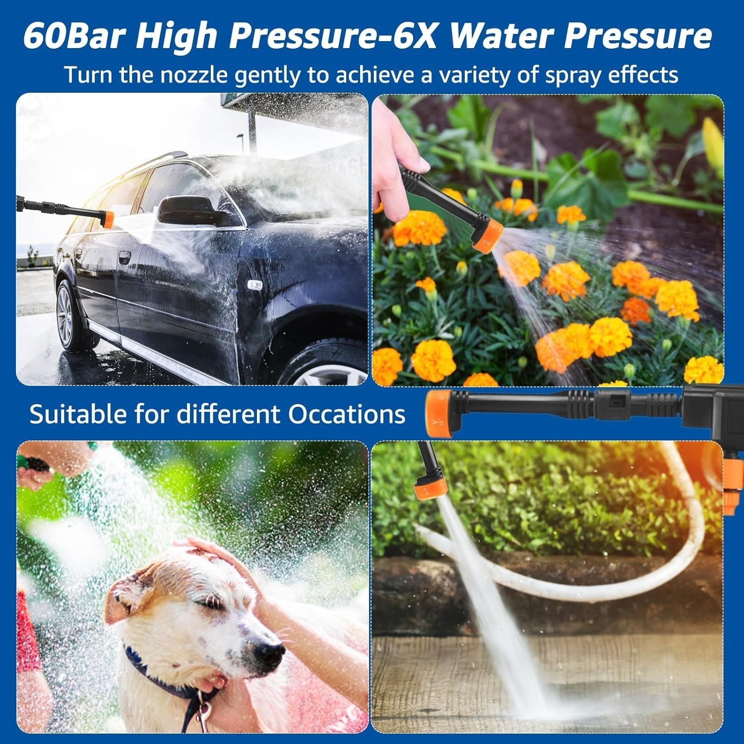 High Pressure Water CLEANING GUN - Arabinox