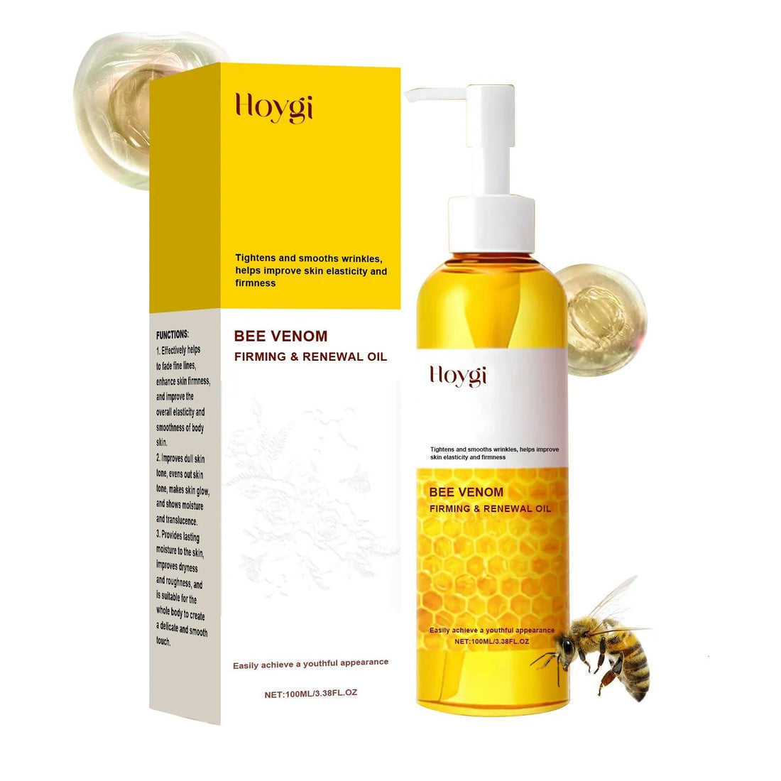 bee venom firming and renewal oil - Arabinox