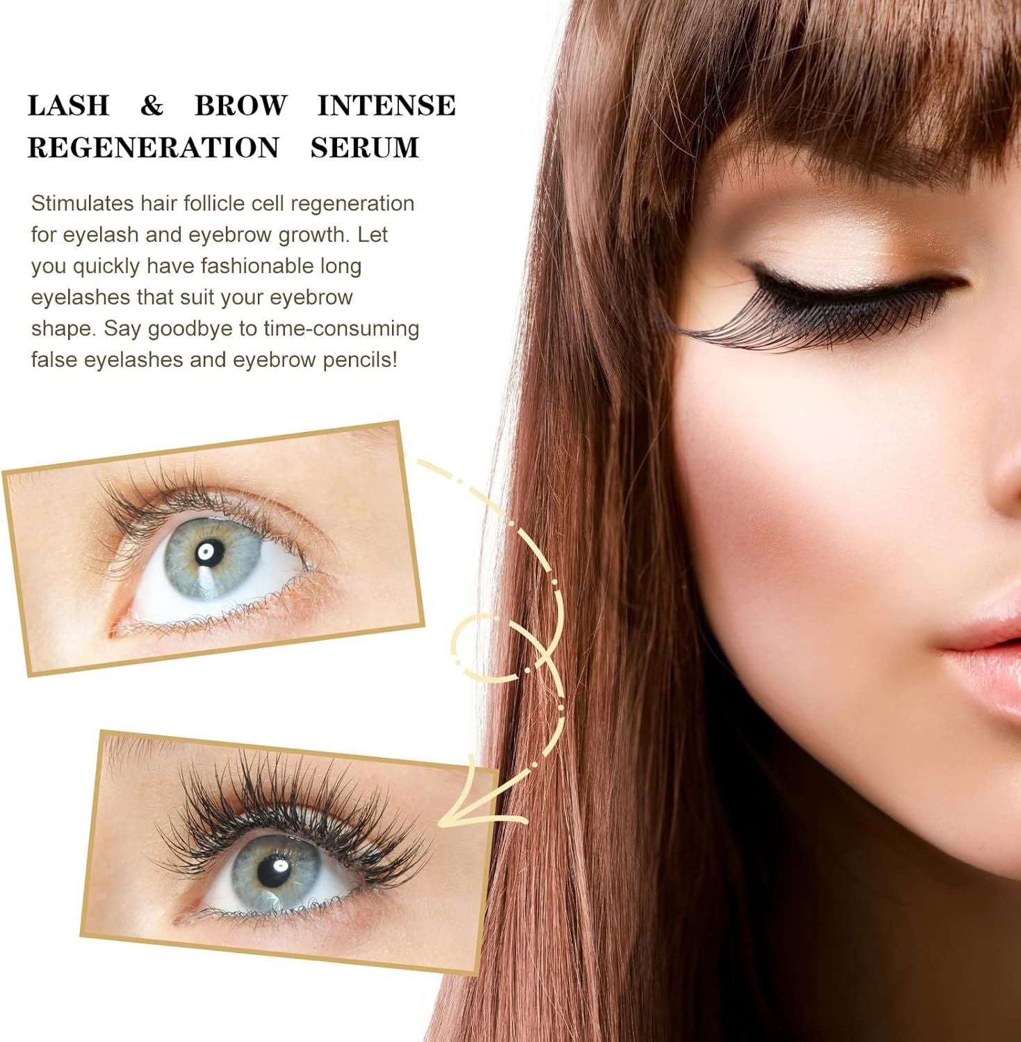 Lash Brow Intense Regeneration Serum - Arabinox