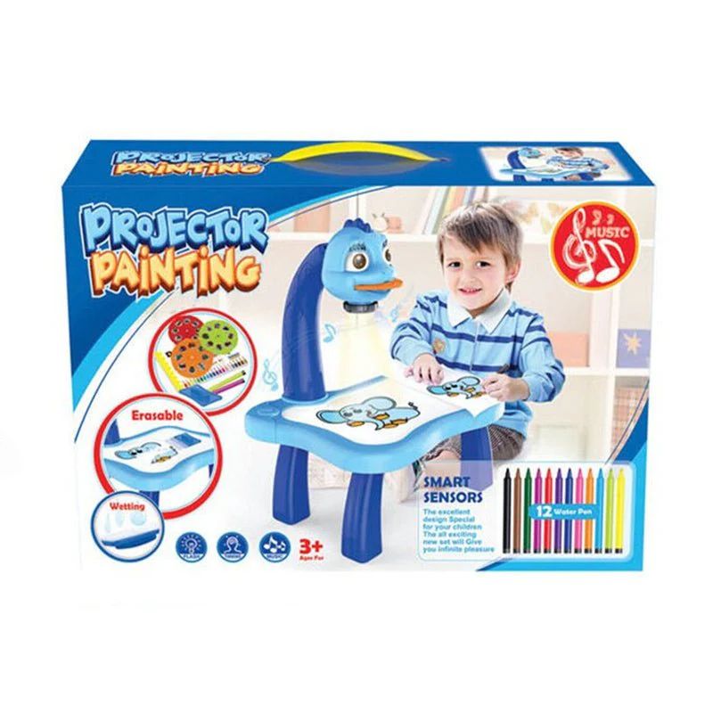 LED Projector Art Painting Table for Kids - Arabinox