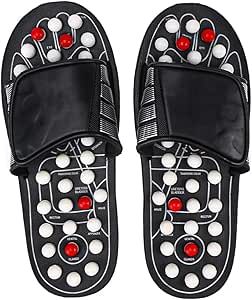 Message Slippers, Rotating Acupressure Foot Massager - Arabinox