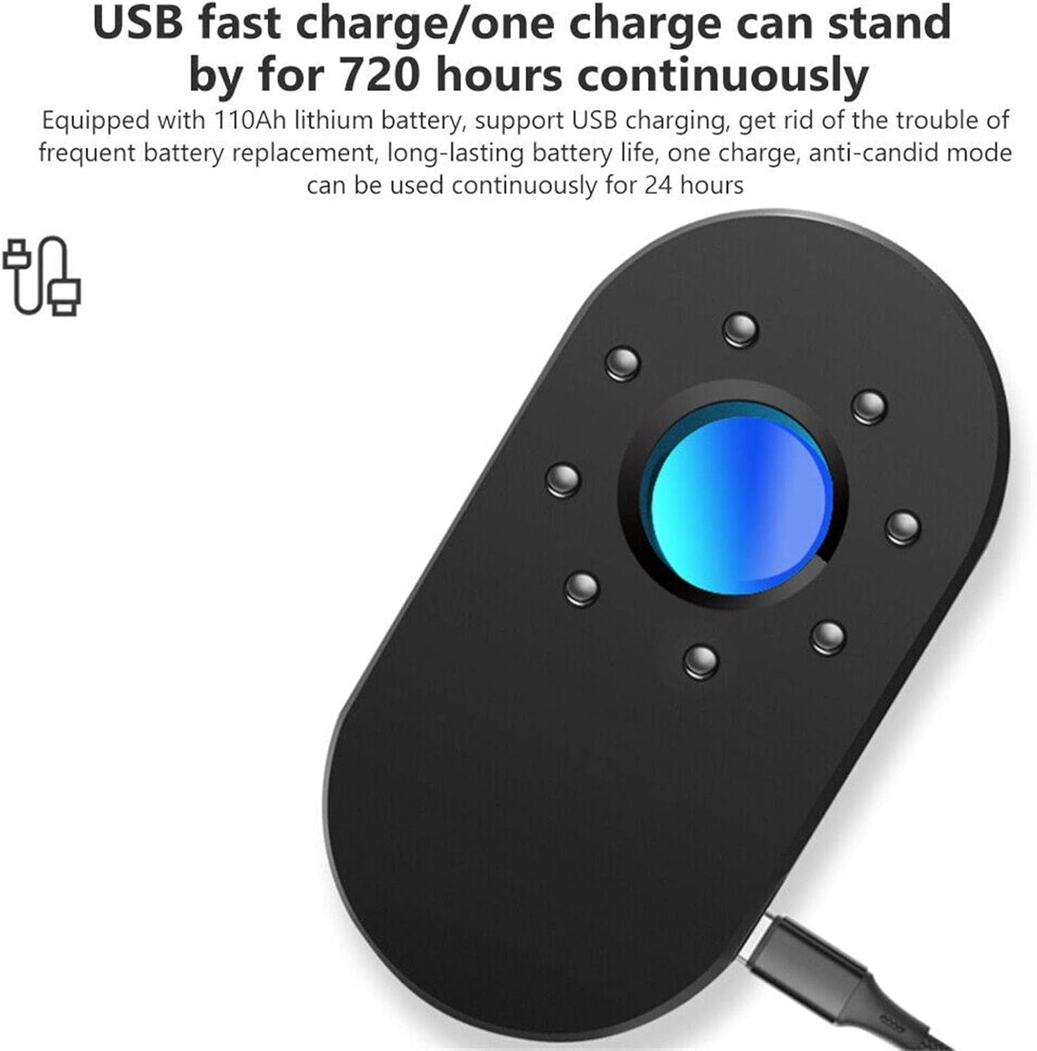 Mini Camera Detector, Hotel Room Camera Detector - Arabinox