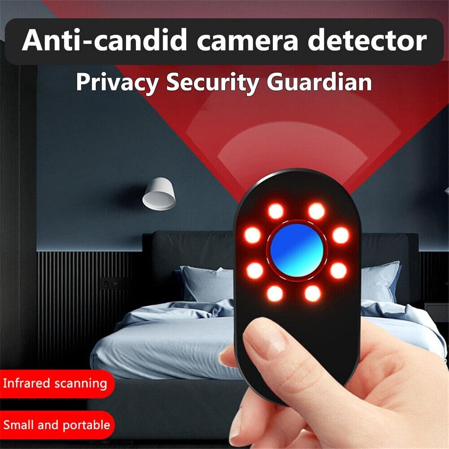 Mini Camera Detector, Hotel Room Camera Detector - Arabinox