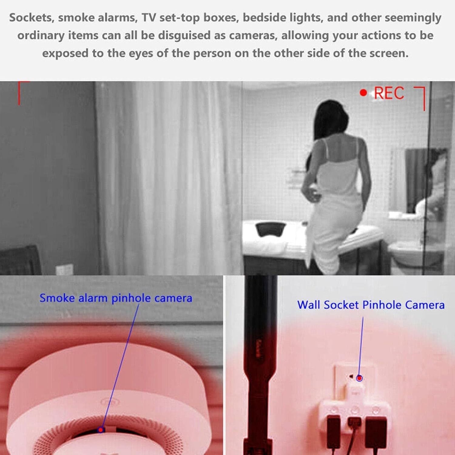 Mini Camera Detector, Hotel Room Camera Detector - Arabinox