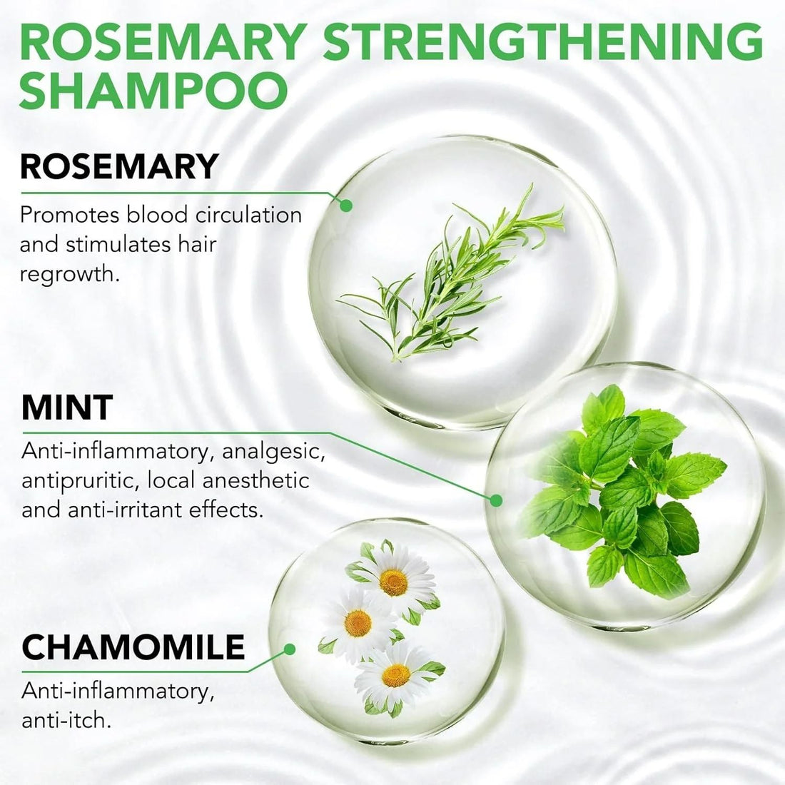 Mint Strengthening Shampoo (100ml) - Arabinox