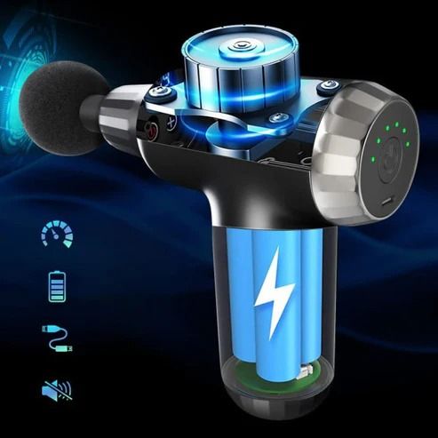 Muscle Massage Gun with 4 Heads FH-820 - Arabinox