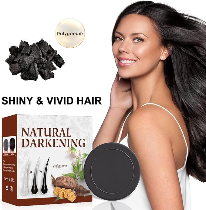 Natural & Safe Hair Darkening Shampoo Bar - Arabinox