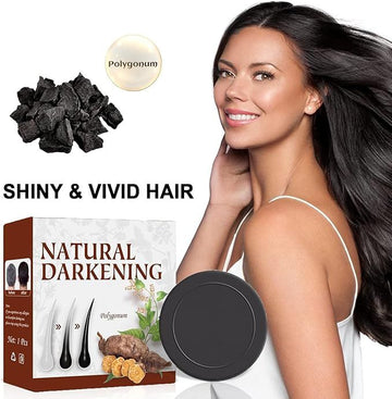 Natural & Safe Hair Darkening Shampoo Bar - Arabinox