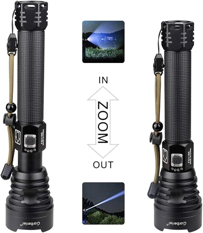 P90 LED Rechargeable Laser Flashlight - Arabinox