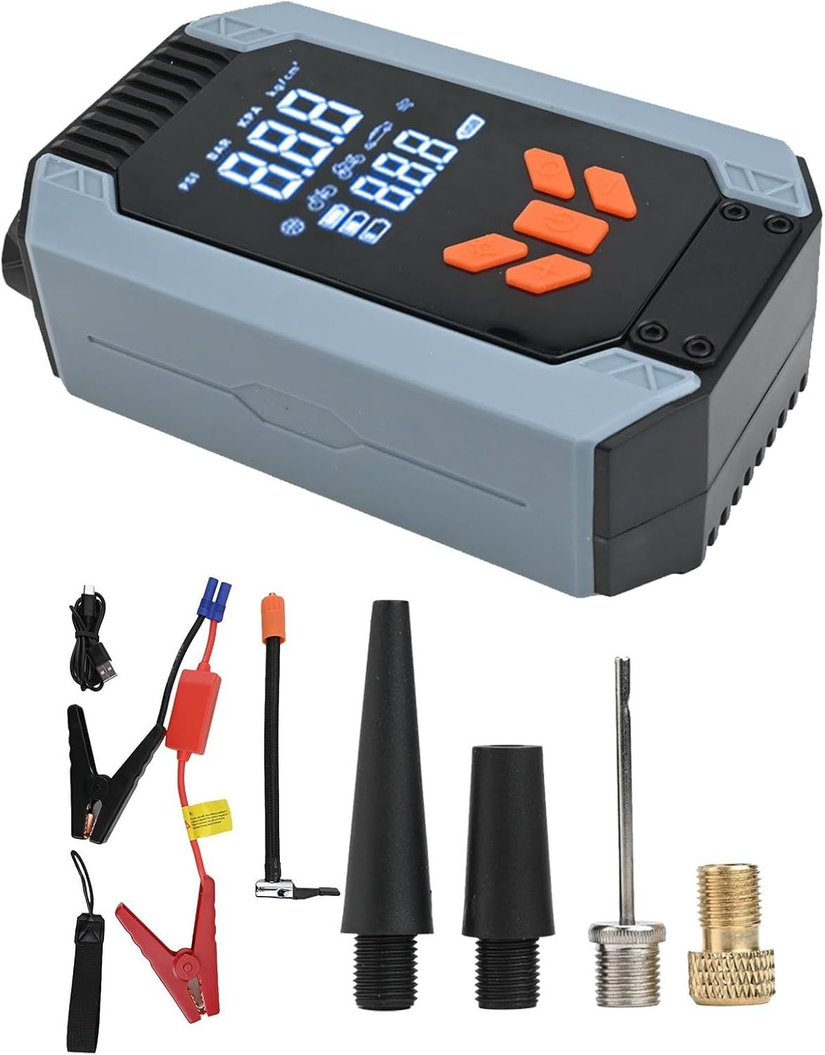 Portable 7200ACA Car Starter with Air Pump Battery Amplifier Power Bank 150 PSI - Arabinox