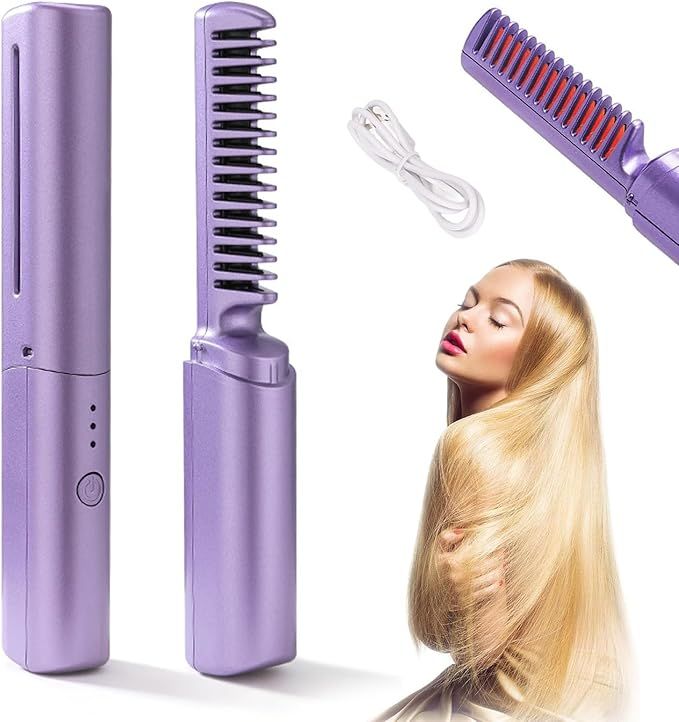 Portable Hair Straightener Comb - Arabinox