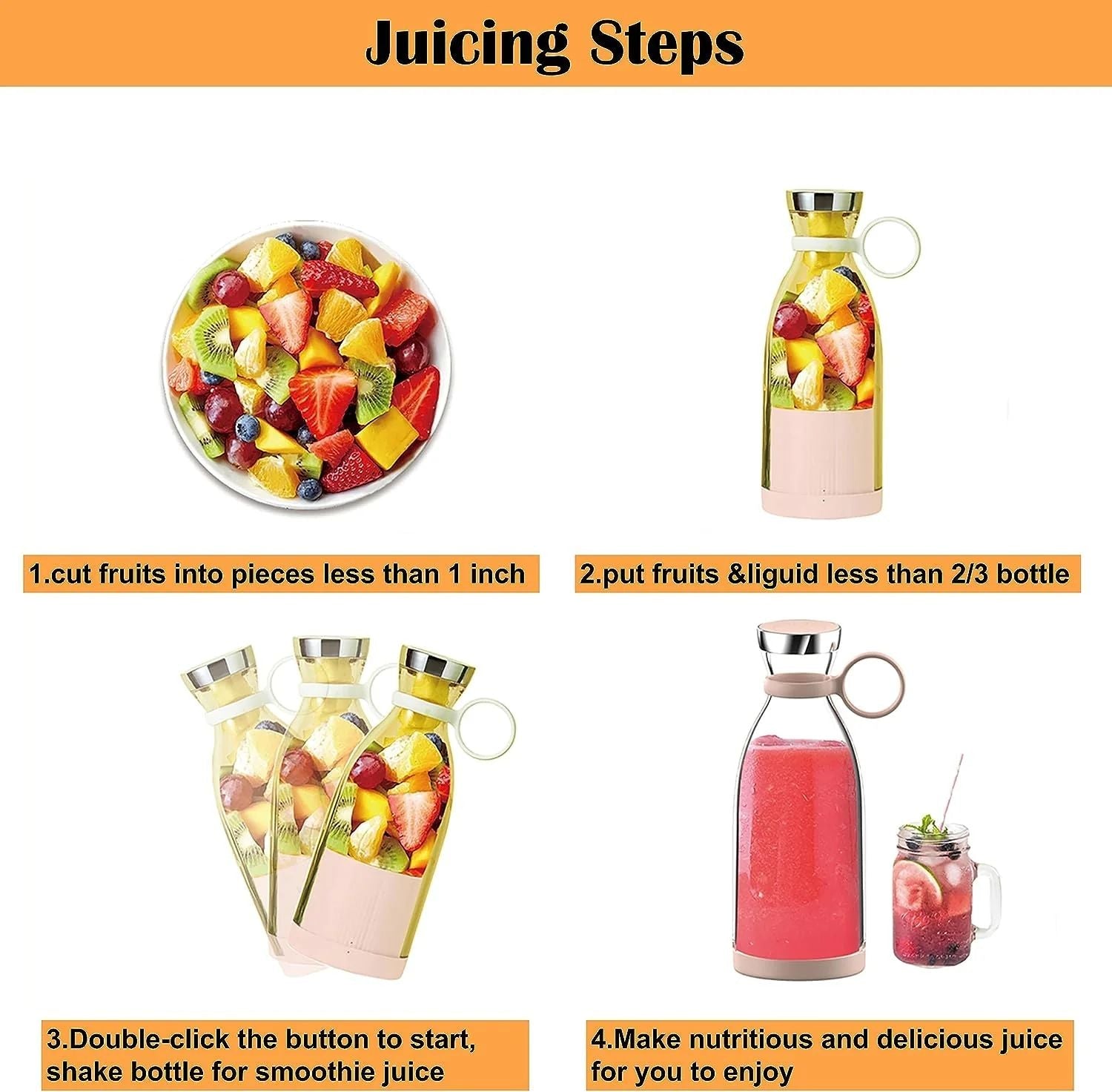 Portable Juicer Bottle - Arabinox
