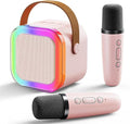 Portable Karaok sound system with 2 Wireless Mike - Arabinox