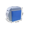 Portable Mini Car Refrigerator, 12V 7.5L Car Fridge - Arabinox