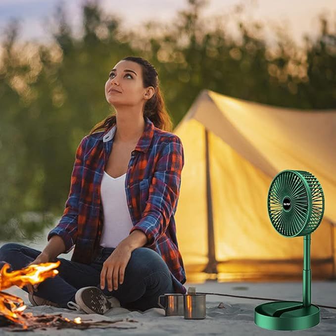 Rechargeable folding fan - Arabinox