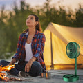 Rechargeable folding fan - Arabinox