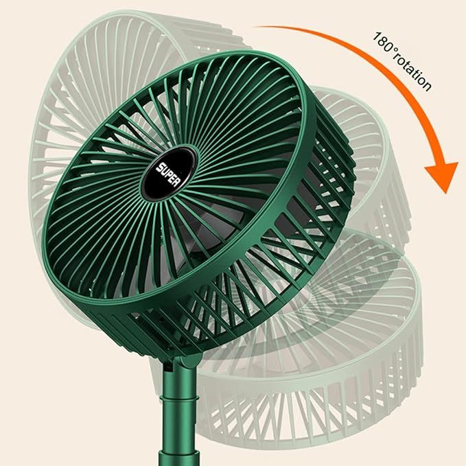 Rechargeable folding fan - Arabinox