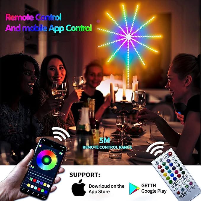 Smart Firework LED Lights - Arabinox