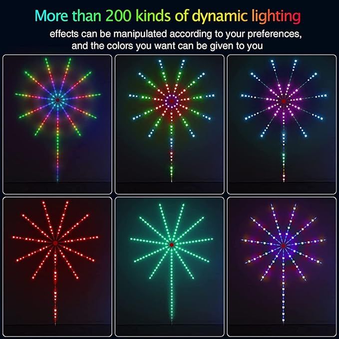 Smart Firework LED Lights - Arabinox