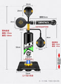 Speed Bags Boxing Reflex, Punching Bag with Spinning Bar, Height Adjustable Freestanding Speed Trainer - Arabinox