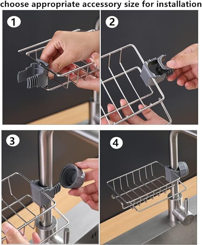 Stainless Steel Faucet Shelf - Arabinox