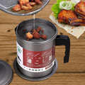 Stainless Steel Oil Filter Pot with Tray - Arabinox