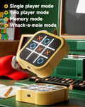 Tic Tac Toe Bolt Game, Electronic 4-in-1 Handheld Puzzle Game Console - Arabinox