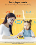 Tic Tac Toe Bolt Game, Electronic 4-in-1 Handheld Puzzle Game Console - Arabinox