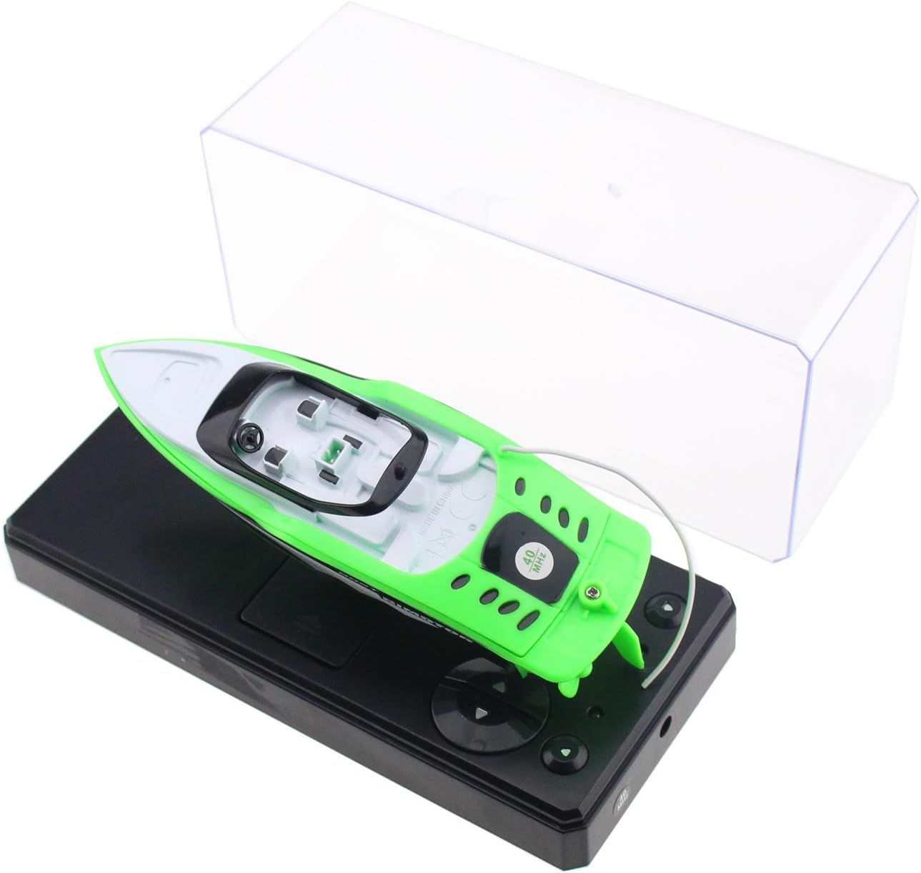 Mini RC Boat Ship Remote Control Speedboat Speed Racing Boat Water Toy Kids - Arabinox