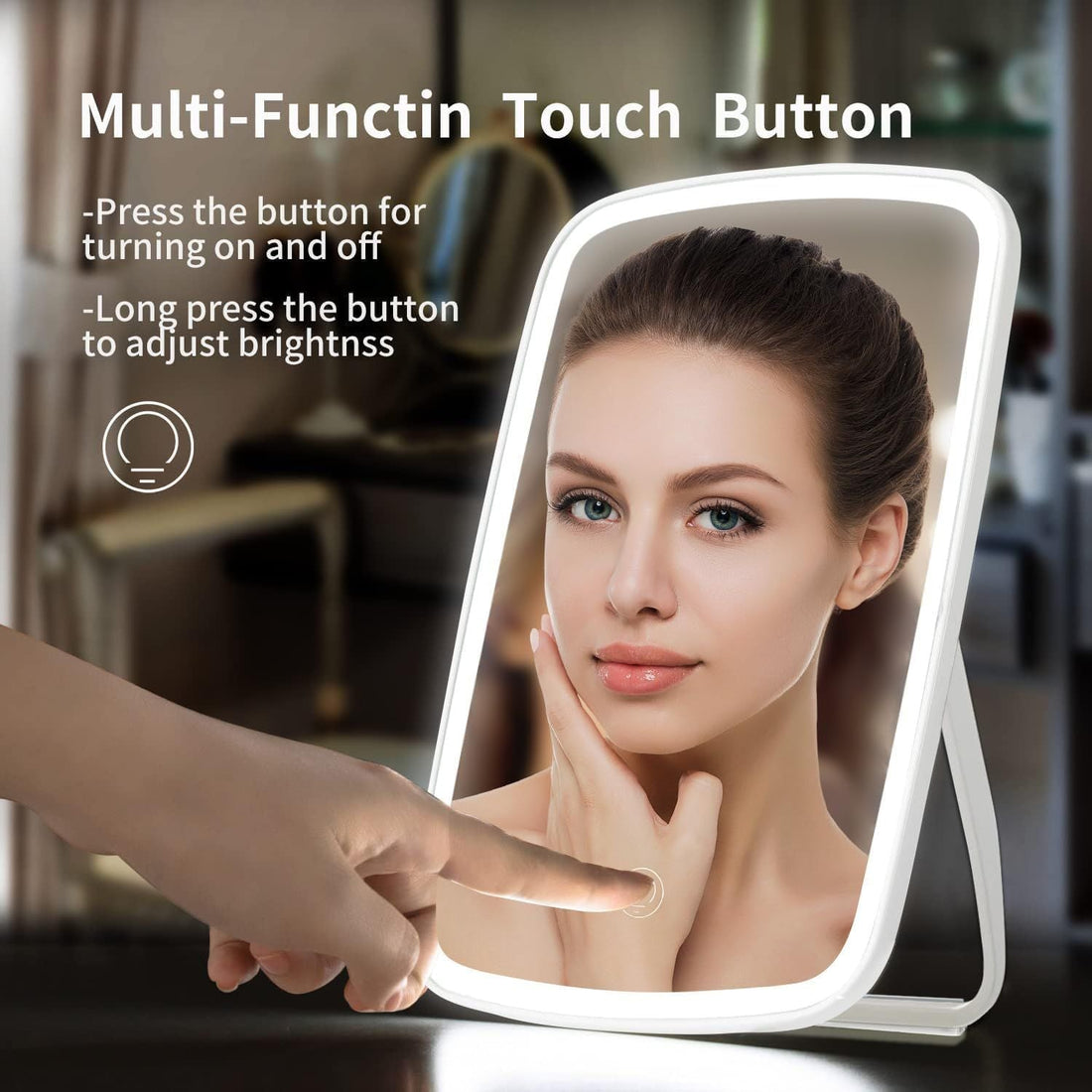 Touch Screen Makeup Mirror - Arabinox