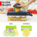 Vegetable Cutter Chopper and Slicer - Arabinox