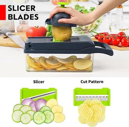 Vegetable Cutter Chopper and Slicer - Arabinox