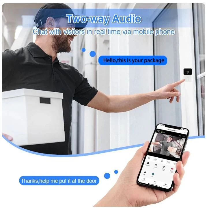Wireless Camera Door Bell - Arabinox