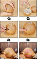 Wtrtr 150ml Ultrasonic Essential Oil Diffuser 7 Color Light - Arabinox
